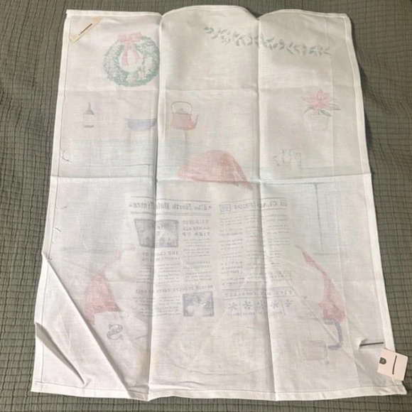 Anthropologie Christmas Dish Towel - Picture 6 of 6